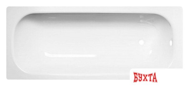 Ванна Виз Antika 105x65 А-10901 (белая орхидея, с опорной подставкой без ранта)