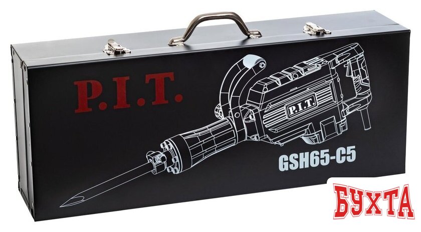 Отбойный молоток P.I.T. GSH65-C5 (кейс) 3