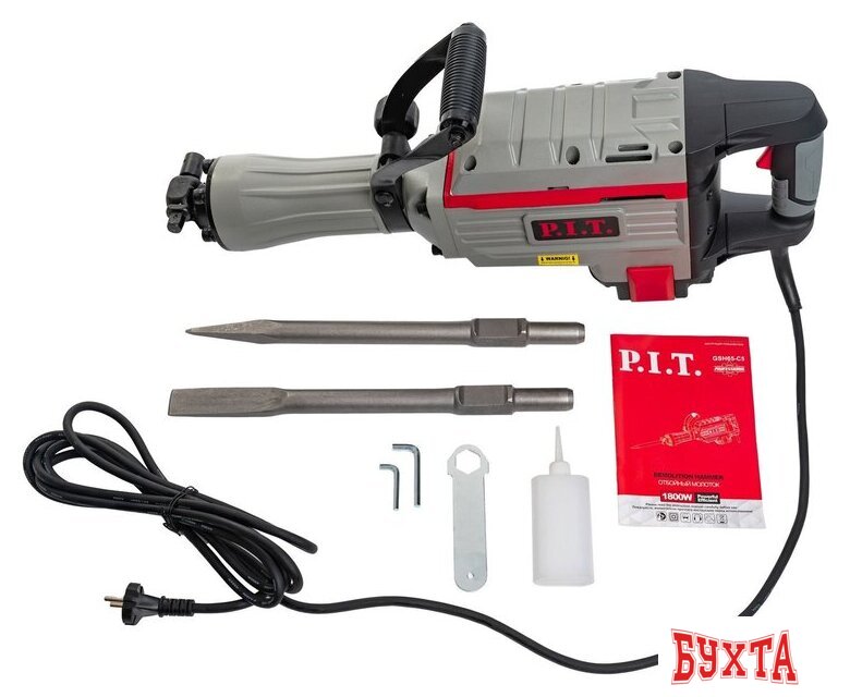 Отбойный молоток P.I.T. GSH65-C5 (кейс) 4