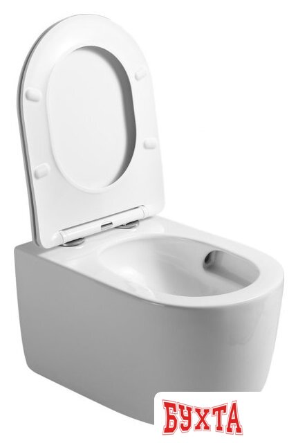 Унитаз подвесной Roxen Vortex в комплекте с инсталляцией StounFix Dual Fresh 6 в 1 966303 (кнопка: бежевый) 5