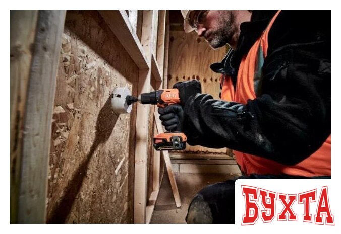 Ударная дрель-шуруповерт AEG Powertools BSB 18G4-202C 4935478631 (с 2-мя АКБ, кейс) 4