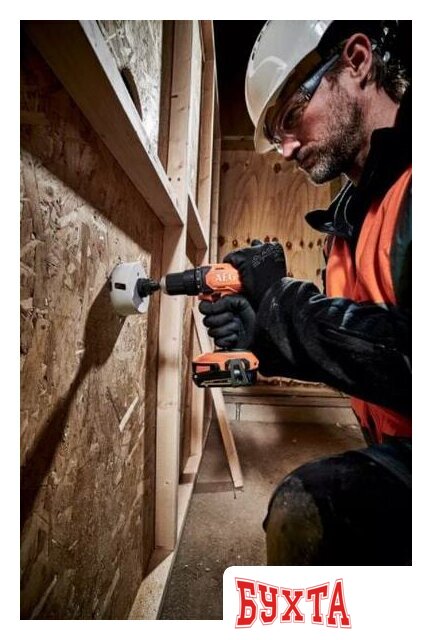 Ударная дрель-шуруповерт AEG Powertools BSB 18G4-202C 4935478631 (с 2-мя АКБ, кейс) 5
