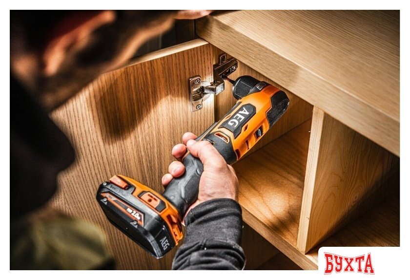 Угловая дрель AEG Powertools BS18SRABL-0 4935480055 (без АКБ) 2