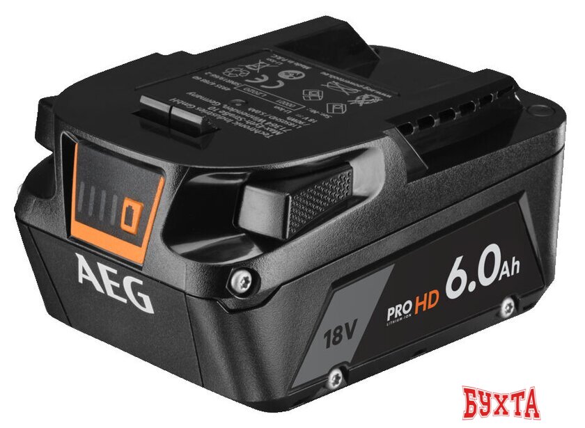 Аккумулятор AEG Powertools L1860SHD 4935480049 (18В/6 Ah)