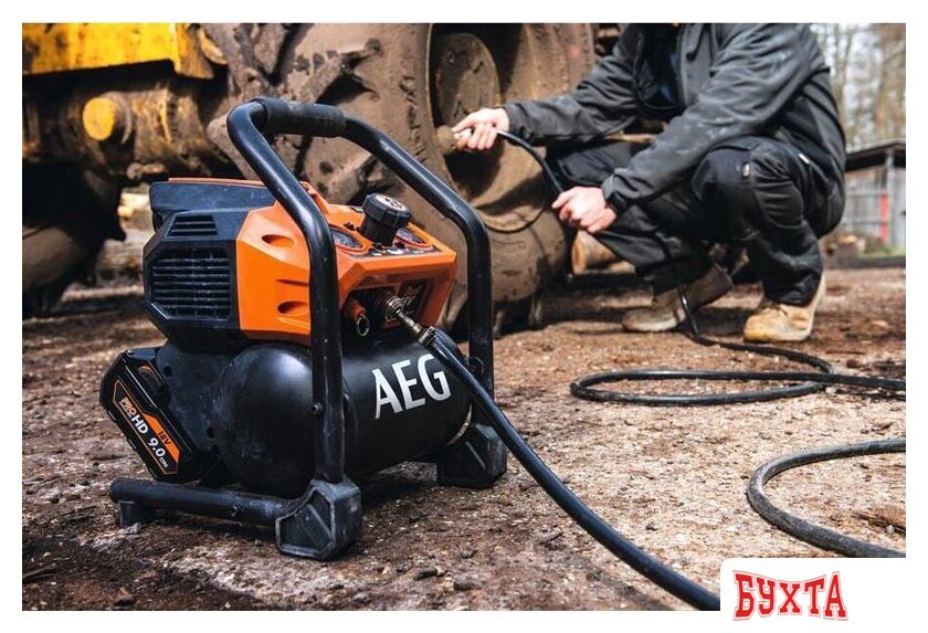 Компрессор AEG Powertools BK18-38BL-0 (без аккумулятора) 3