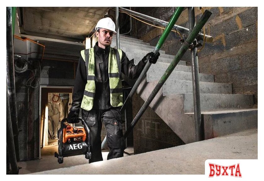 Компрессор AEG Powertools BK18-38BL-0 (без аккумулятора) 5