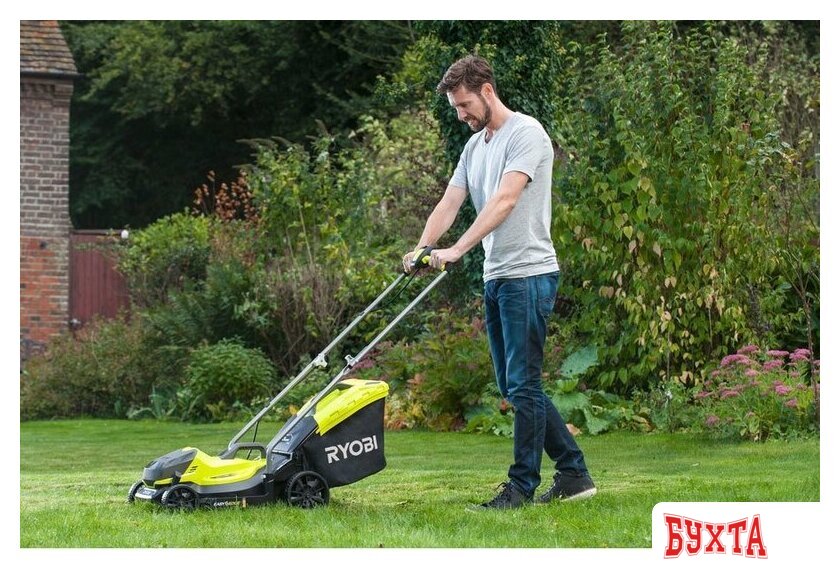 Газонокосилка Ryobi OLM1833B ONE+ (без АКБ) 5