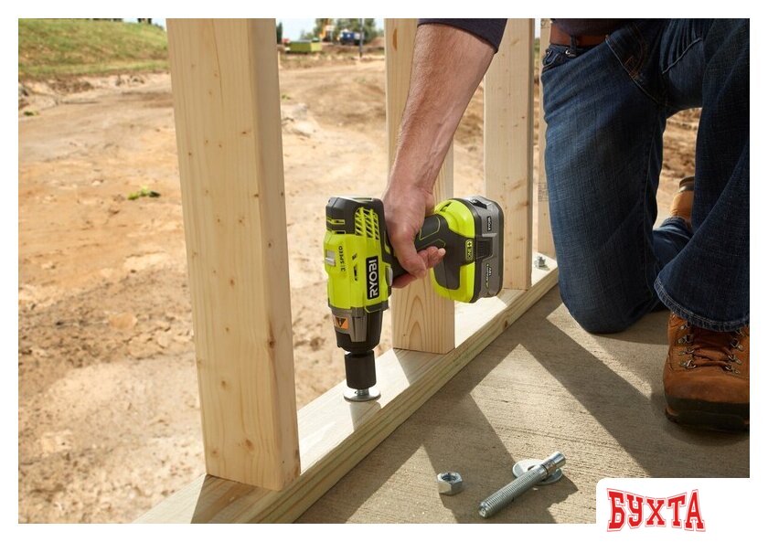 Гайковерт Ryobi R18IW3-0 5133002436 (без АКБ) 4