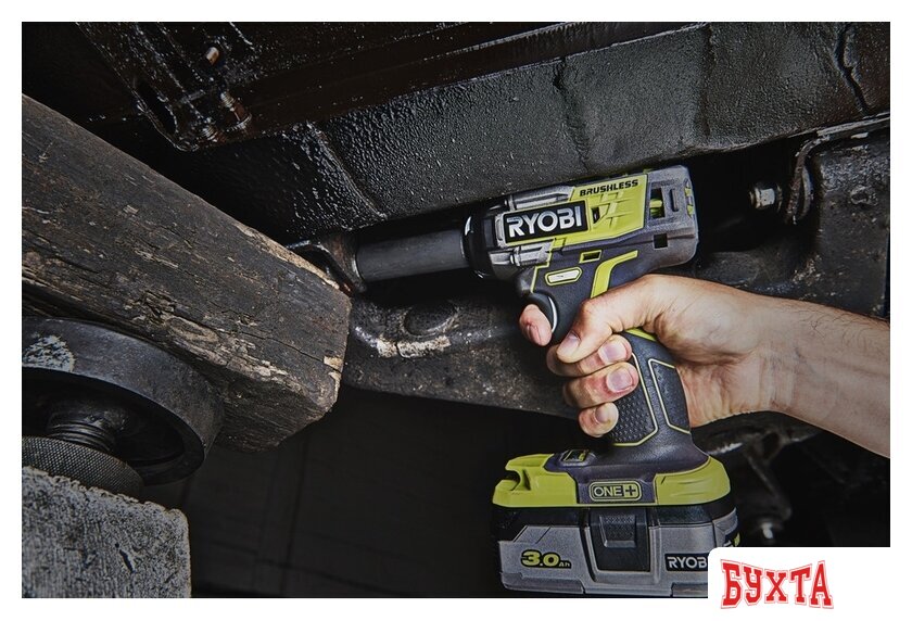 Гайковерт Ryobi R18IW7-0 5133004220 (без АКБ) 2