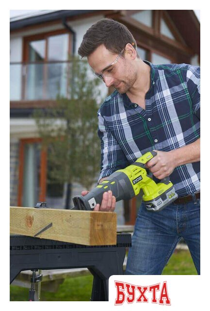 Сабельная пила Ryobi R18RS-0 5133002637 (без АКБ) 3