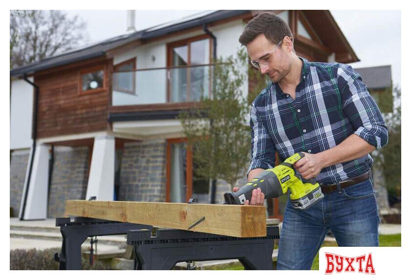 Сабельная пила Ryobi R18RS-0 5133002637 (без АКБ) 5