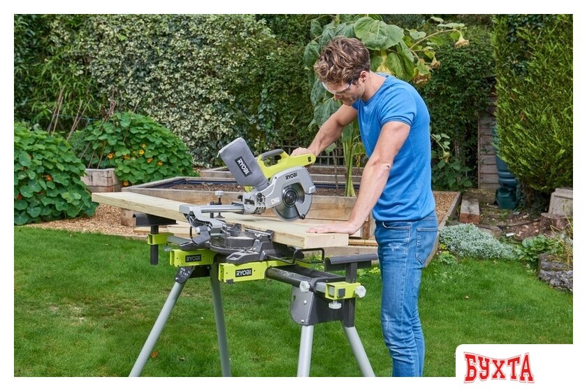 Торцовочная пила Ryobi R18MS216-0 (без АКБ) 2