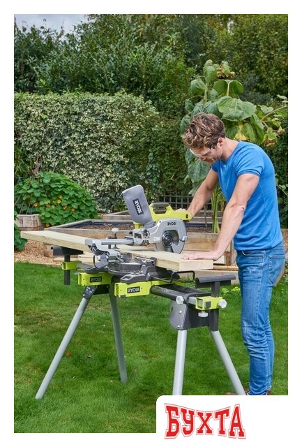 Торцовочная пила Ryobi R18MS216-0 (без АКБ) 3