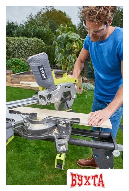 Торцовочная пила Ryobi R18MS216-0 (без АКБ) 5