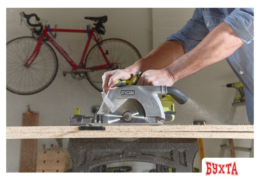 Дисковая (циркулярная) пила Ryobi R18CS-0 5133002338 (без АКБ) 3