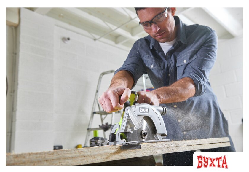 Дисковая (циркулярная) пила Ryobi R18CS-0 5133002338 (без АКБ) 4