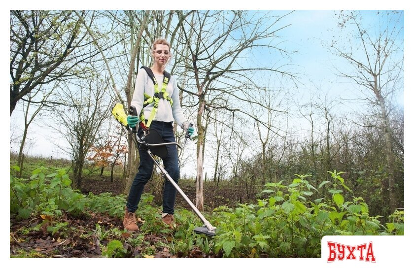 Триммер Ryobi OBC1820B (без АКБ) 4