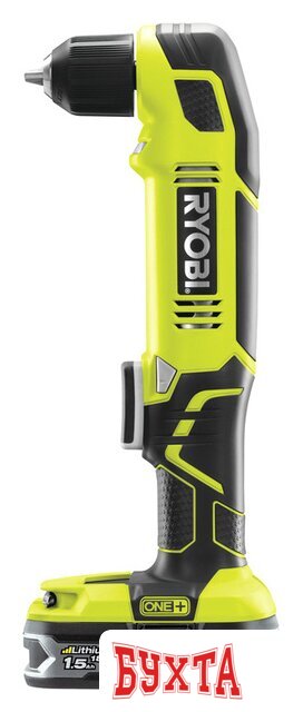 Угловая дрель Ryobi RAD1801M (без АКБ) 4