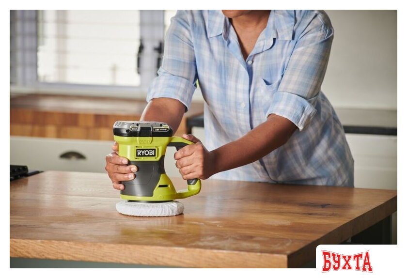 Полировальная машина Ryobi RBP18150-0 5133005617 (без АКБ) 4