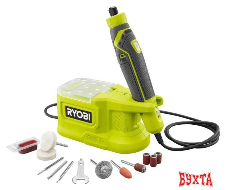 Прямошлифовальная машина Ryobi RRT18-0 5133004939 (без АКБ)
