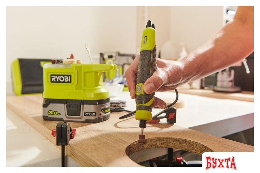 Прямошлифовальная машина Ryobi RRT18-0 5133004939 (без АКБ) 2