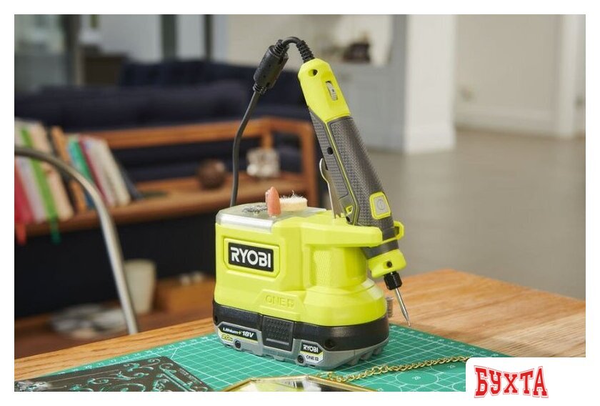 Прямошлифовальная машина Ryobi RRT18-0 5133004939 (без АКБ) 4