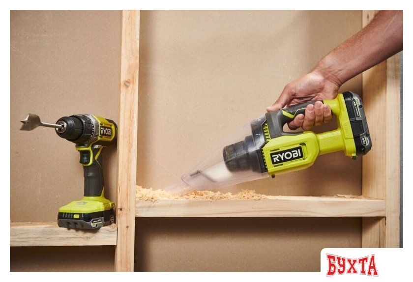 Пылесос Ryobi RHV18-0 (без аккумулятора) 4