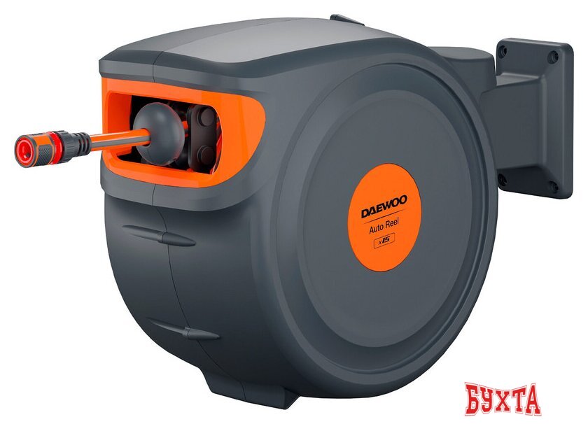 Катушка со шлангом Daewoo Power Auto Reel x15 DWR 3015 (1/2", 15+2 м)