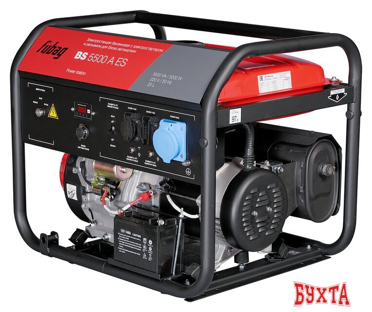 Бензиновый генератор Fubag BS 5500 A ES 3