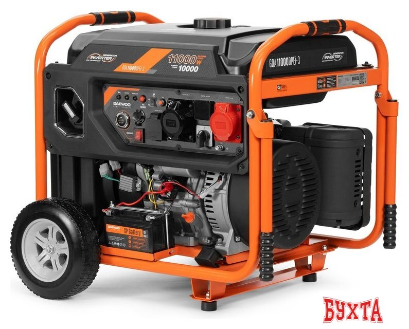 Бензиновый генератор Daewoo Power GDA 11000DPEi-3 3