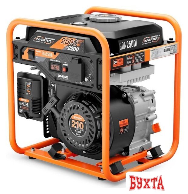 Бензиновый генератор Daewoo Power GDA 2500i 2