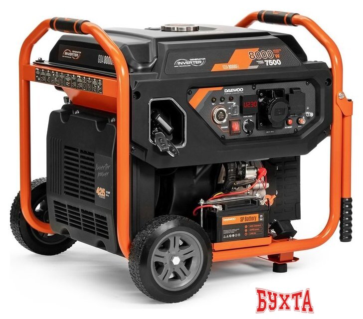 Бензиновый генератор Daewoo Power GDA 8000Ei 1