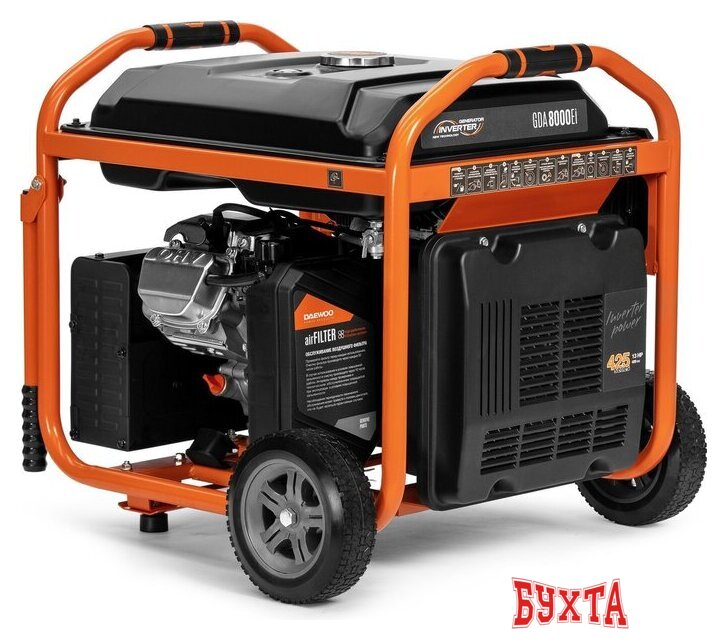 Бензиновый генератор Daewoo Power GDA 8000Ei 2