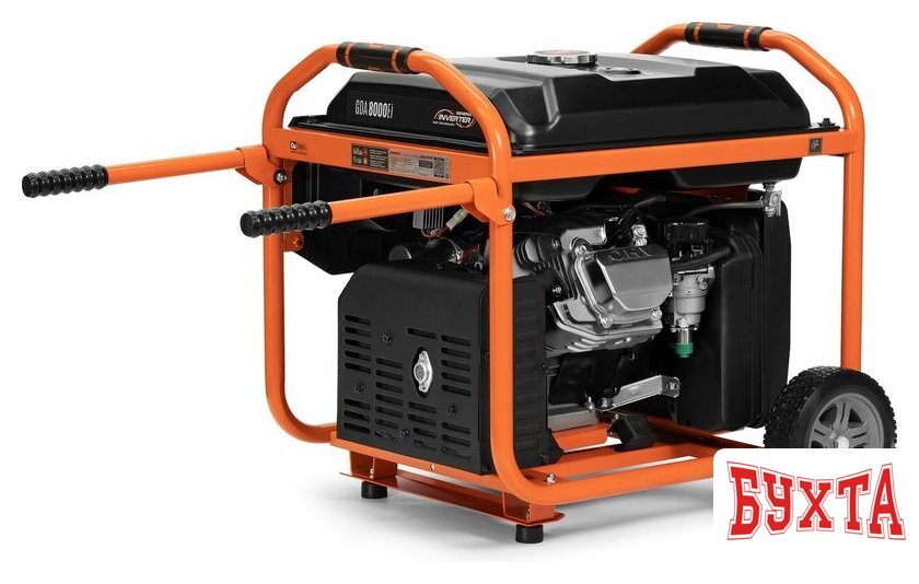 Бензиновый генератор Daewoo Power GDA 8000Ei 4