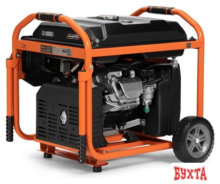 Бензиновый генератор Daewoo Power GDA 8000Ei 5