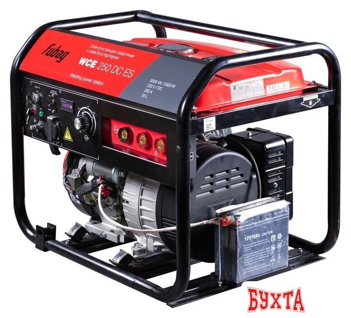 Бензиновый генератор Fubag WCE 250 DC ES 646274 2