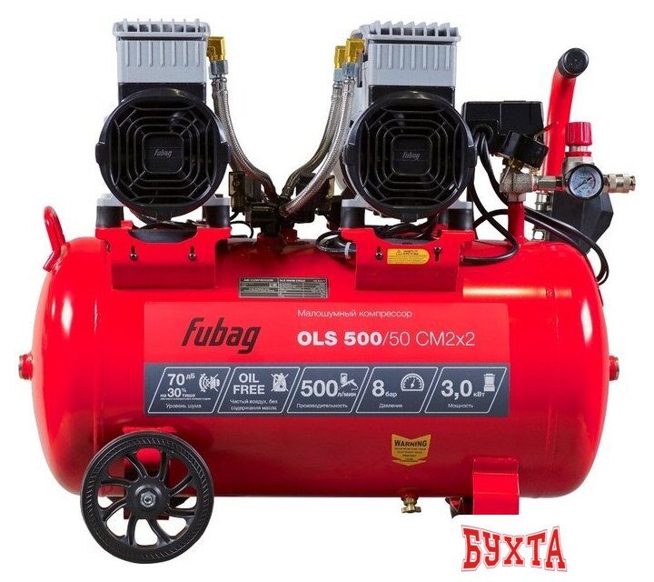 Компрессор Fubag OLS 500/50 CM2х2 646074 4