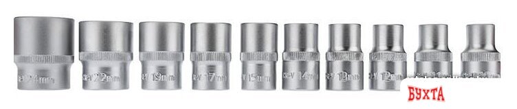 Набор трещотка с головками Rexant 12-8301 (12 предметов) 5