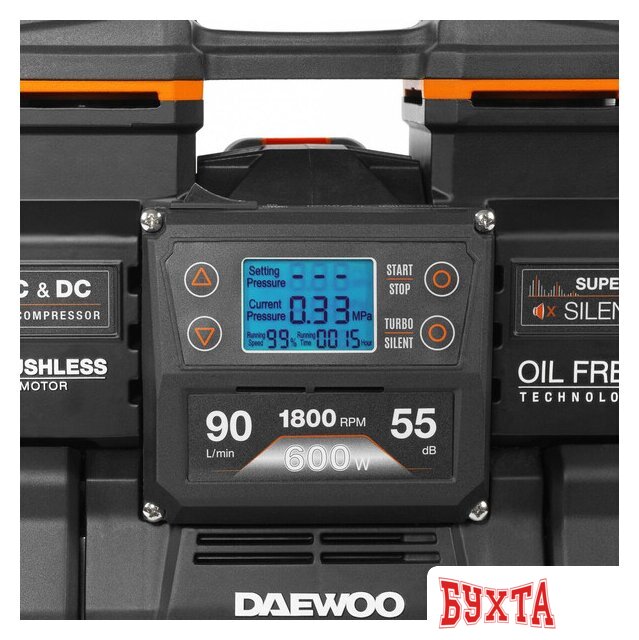 Компрессор Daewoo Power DAC 90S Li Set (с 1-им АКБ) 4