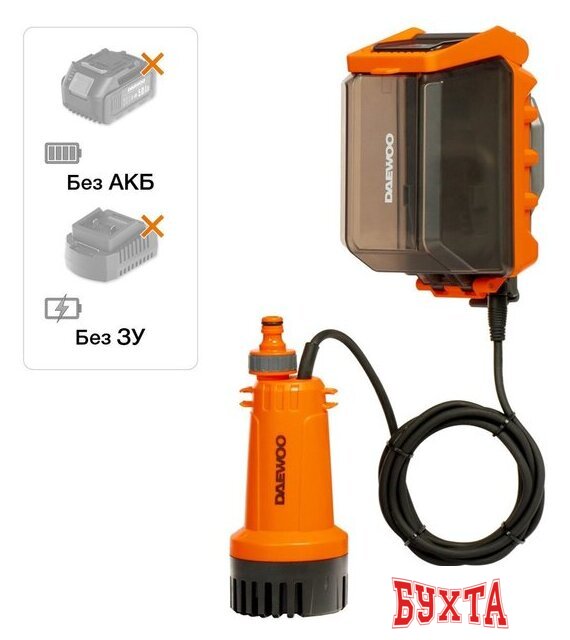 Дренажный насос Daewoo Power DHP 2021Li (без АКБ)