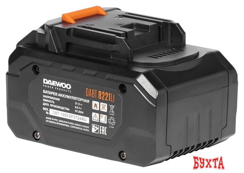 Аккумулятор Daewoo Power DABT 8221Li (21В/8 Ач) 2