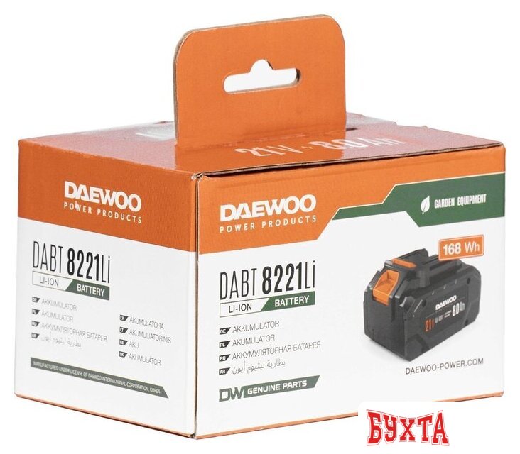 Аккумулятор Daewoo Power DABT 8221Li (21В/8 Ач) 4