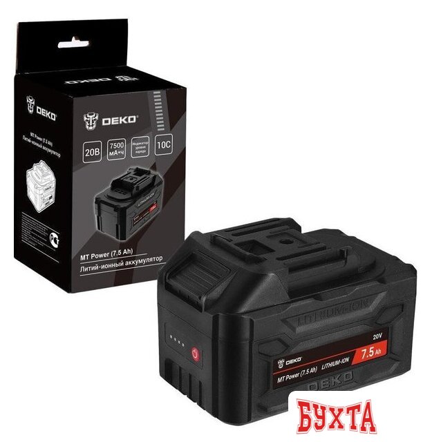 Аккумулятор Deko MT Power 084-1067 (20В/7.5 Ач)