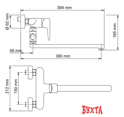 Смеситель Wasserkraft Vils 5602L 2