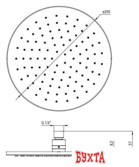 Душевая система Deante Alpinia BXYZZGAM 5