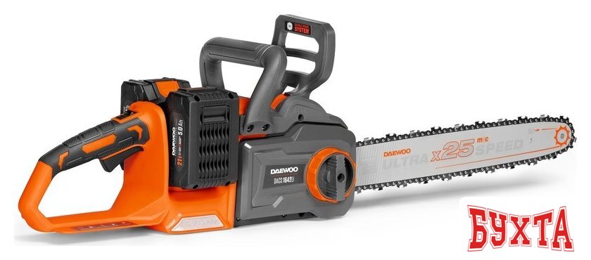 Аккумуляторная пила Daewoo Power DACS 1642Li Set (с 2-мя АКБ) 3