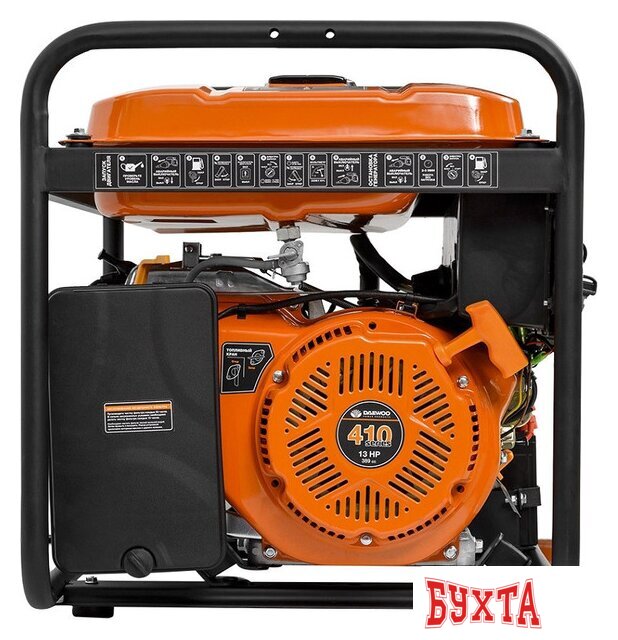Бензиновый генератор Daewoo Power GDA 6500E 3