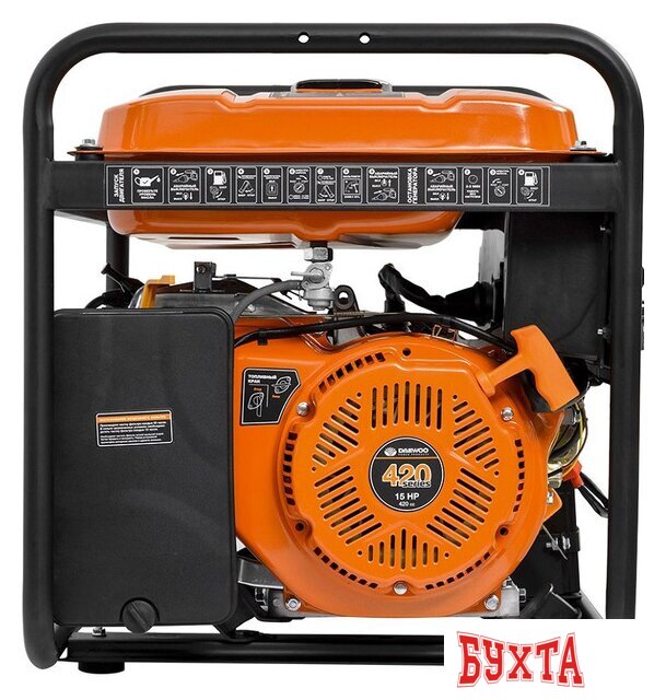 Бензиновый генератор Daewoo Power GDA 7500E 3