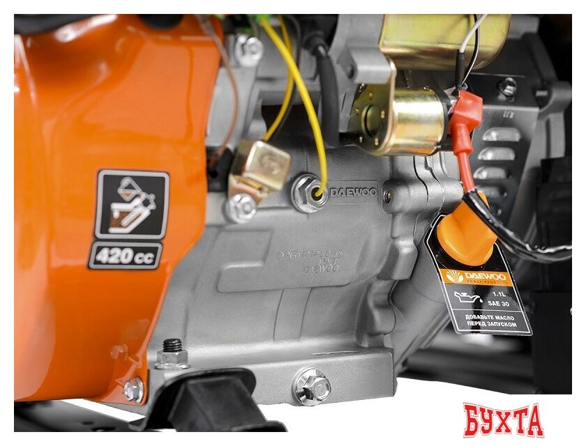 Бензиновый генератор Daewoo Power GDA 7500E 4