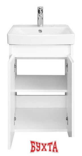 Мебель для ванных комнат Акватон Тумба с умывальником Сканди Doors 45 1A2787K0SD010 (белый) 2